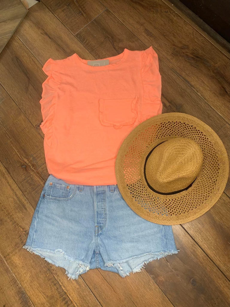 Neon Orange Top